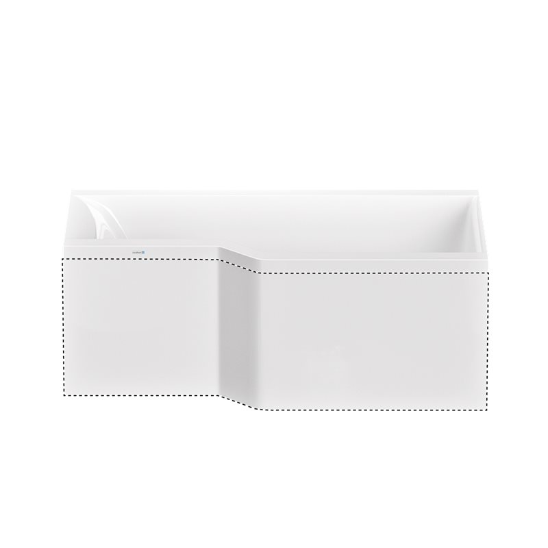 Frontpanel Nordhem til Apelviken Vit