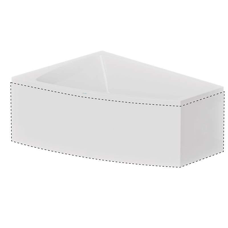 L-Panel Nordhem til Badekar Kungshamn