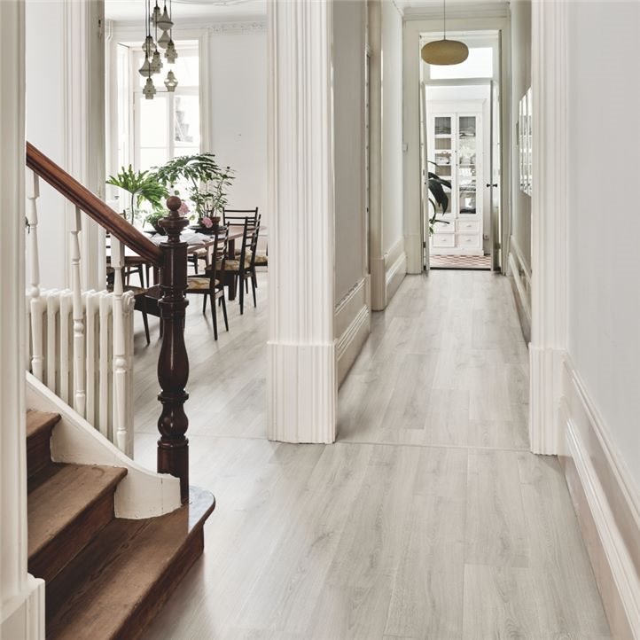 Pergo Lillehammer 4V Sensation  Pure Grey Oak Laminat gulv  L0344-04765