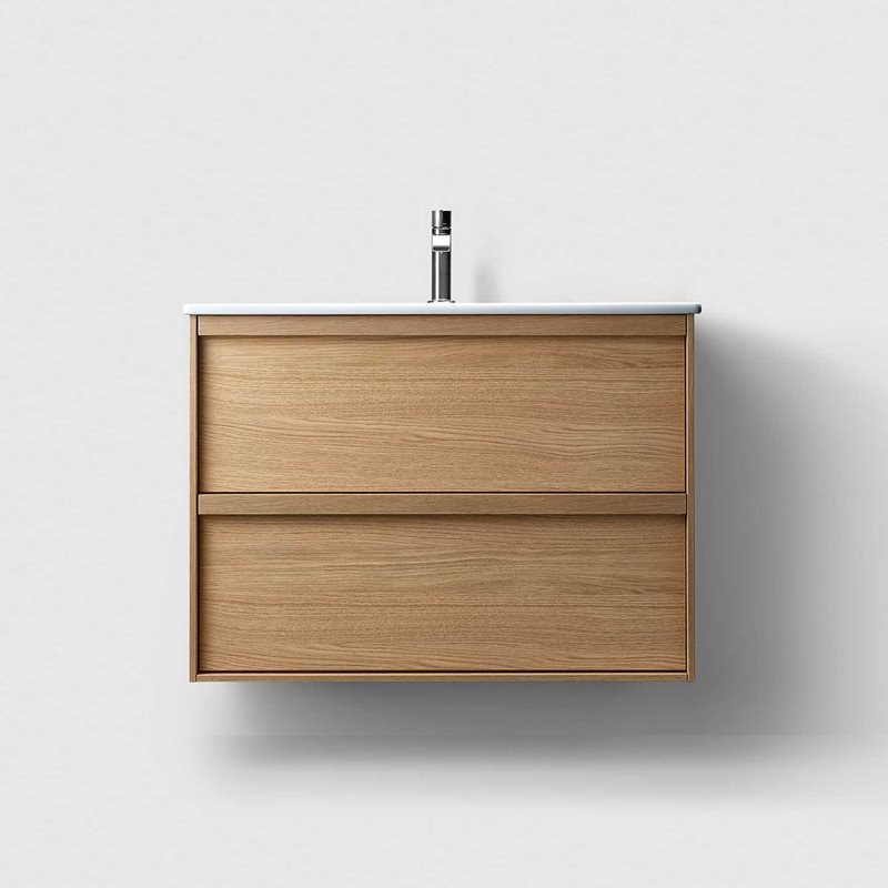 Vaskeskab Haven H2/80 inkl. Vask Oak Wood