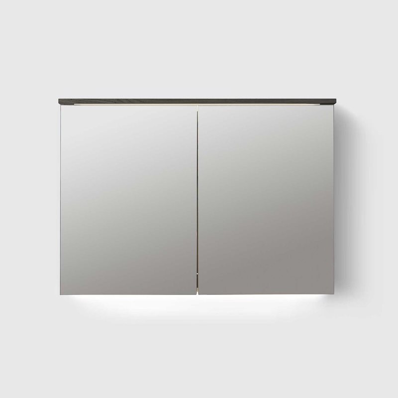 Spejlskab Haven MC/H2 1000 Dark Wood