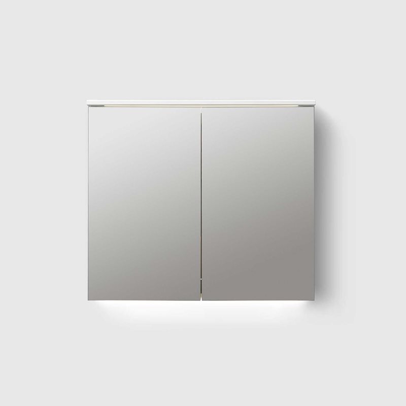 Spejlskab Haven MC/H3 800 Hvid Med forstørrelsesspejl