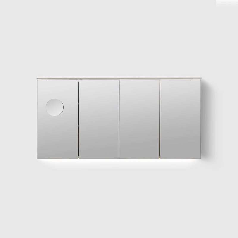 Spejlskab Haven MC/H3 1400 Hvid Med forstørrelsesspejl