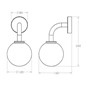 Væglampe Haven Lamp L2.03