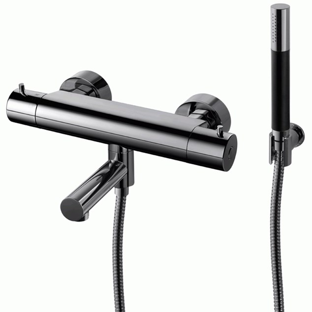 Bruse og Karbatteri Tapwell EVM026 Black Chrome