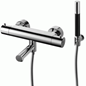 Bruse og Karbatteri Tapwell EVM026 + 5 cm ekstra lang tud Krom