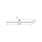 Hovedbruser Tapwell ZSOF081 Krom
