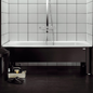 Badekar Svedbergs Emalje 1500 mm Sort