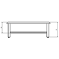 Badekar Svedbergs Emalje 1500 mm Sort