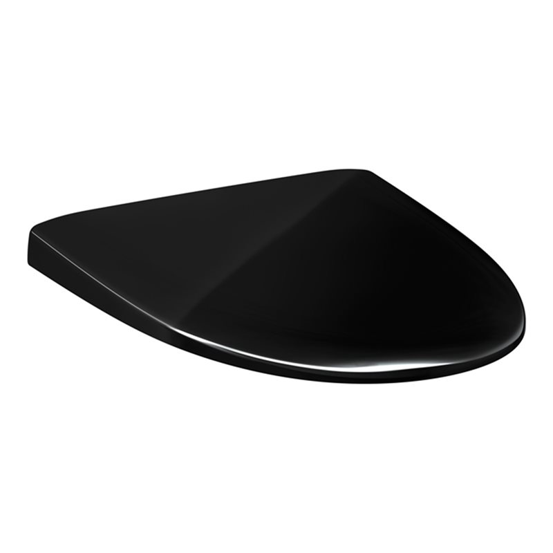 Toiletsæde Gustavsberg Estetic Sort med Soft Close