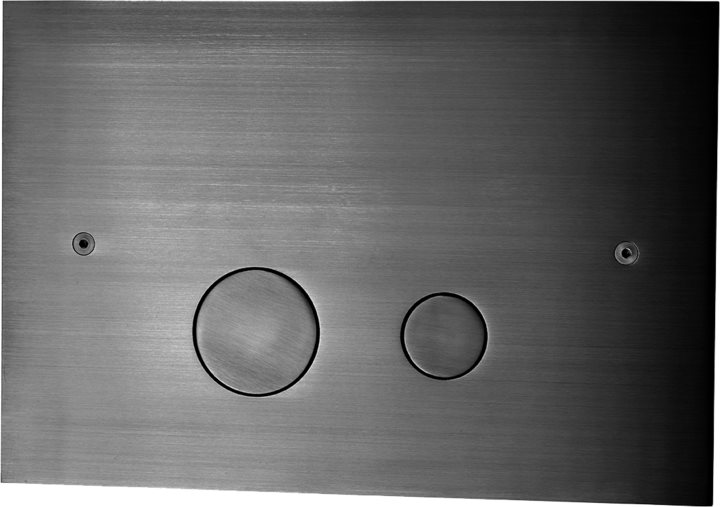 Betjeningsplade Tapwell DUO112 Sigma Brushed Black Chrome