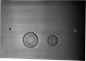 Betjeningsplade Tapwell DUO112 Sigma Brushed Black Chrome