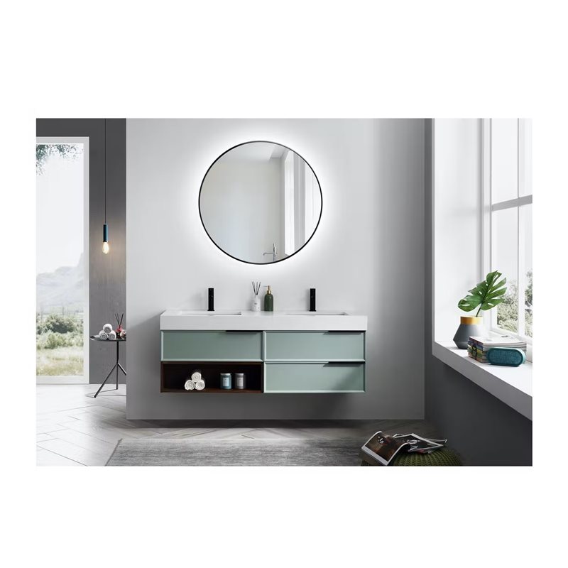 Spejl Bathlife Spira med LED Belysning