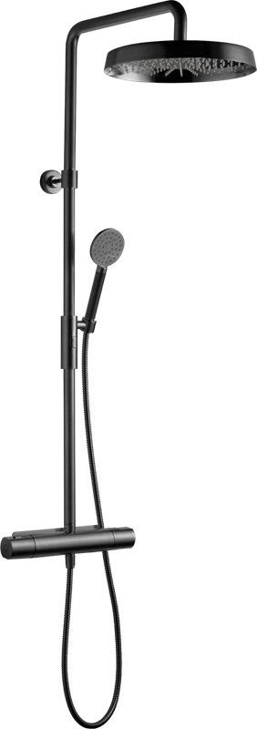 Loftbrusersæt Tapwell ARM7200 Brushed Black Chrome