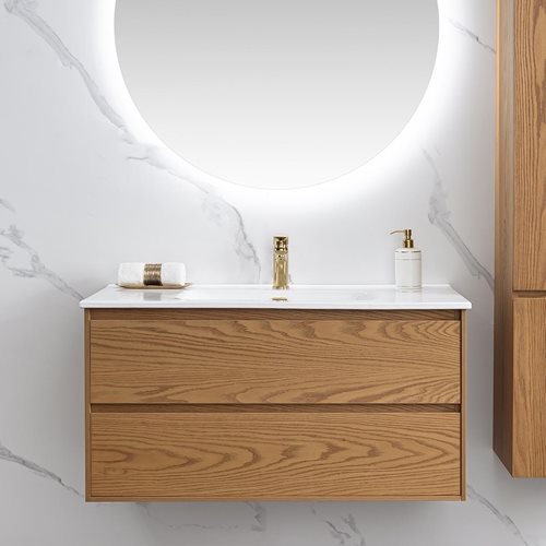 Vaskeskab Bathlife Lättsam Natur Eg