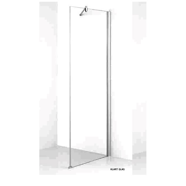 Brusevæg Arredo Lisa fast Klart Glas 800