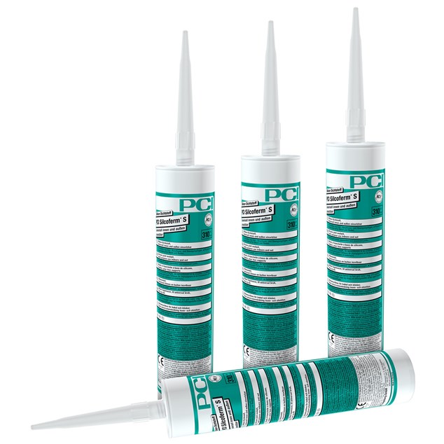 PCI Silikone Silcoferm S sandgrå 310 ml