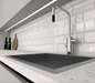 Vægflise Arredo Metro Biselado Facetkant Hvid Blank 10x20 cm