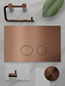 Betjeningsplade Scandtap Steel Style Amber