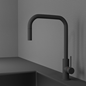 Køkkenarmatur Scandtap Steel Accent Square Coal med Udtrækstud