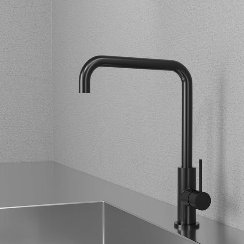 Scandtap Mood køkkenarmatur, børstet sort