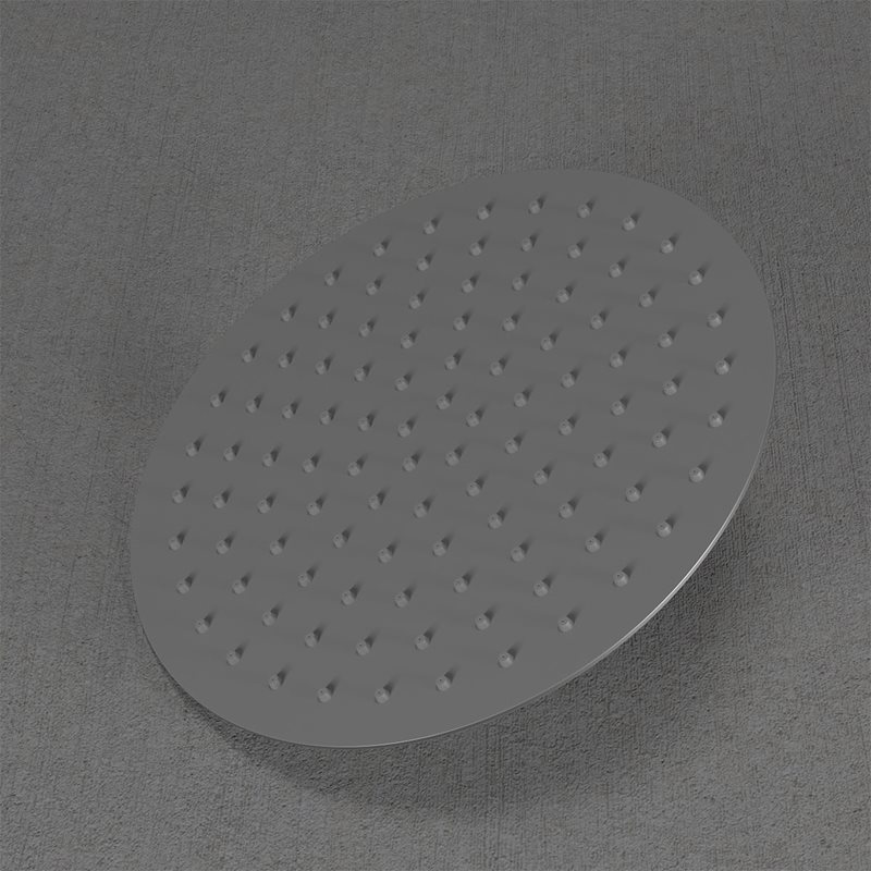 Scandtap Pleasure brusehoved, Ø25 cm, mat grå