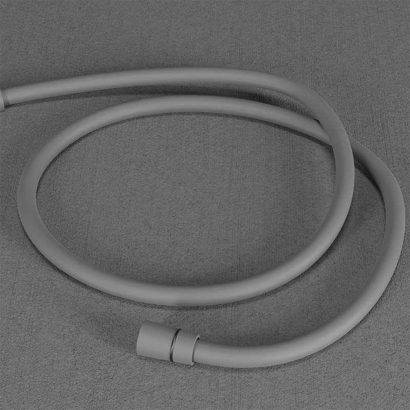 Scandtap bruseslange, 1,5 m, mat grå