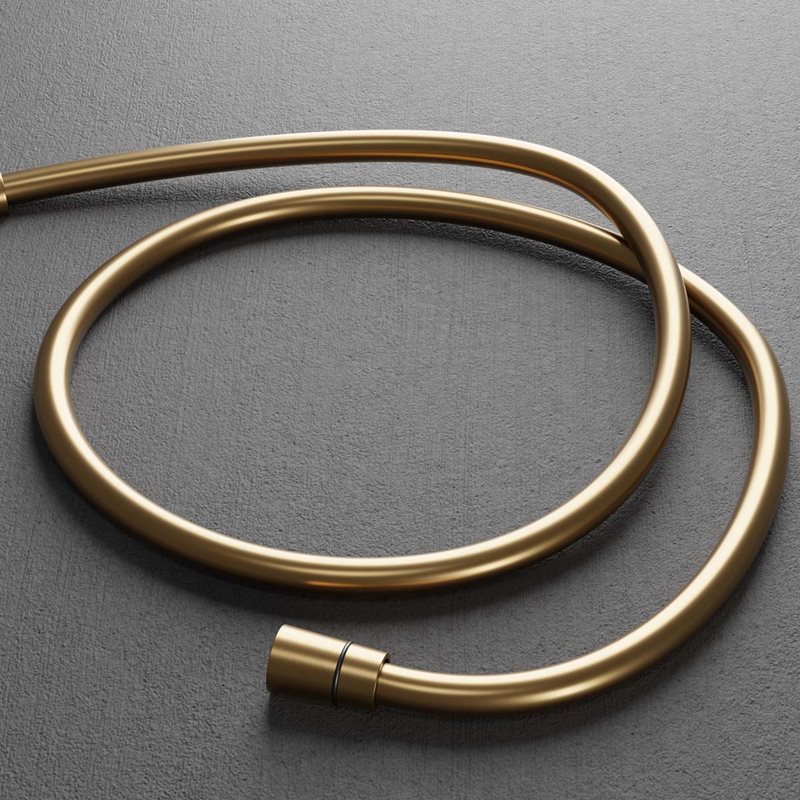 Scandtap bruseslange, 1,5 m, børstet messing