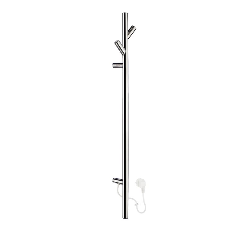 Smedbo Dry FK711 håndklædetørrer, el, 10,7x90 cm, poleret rustfrit stål