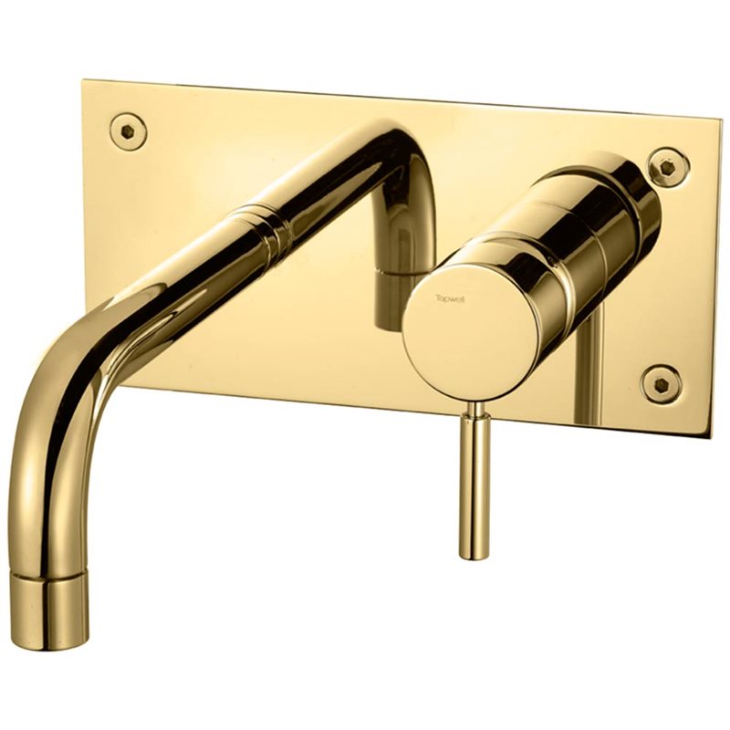 Håndvaskarmatur Tapwell BOX006 til indbygning Honey Gold