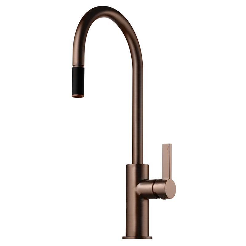 Køkkenarmatur Tapwell Arman ARM185 med udtræk Bronze