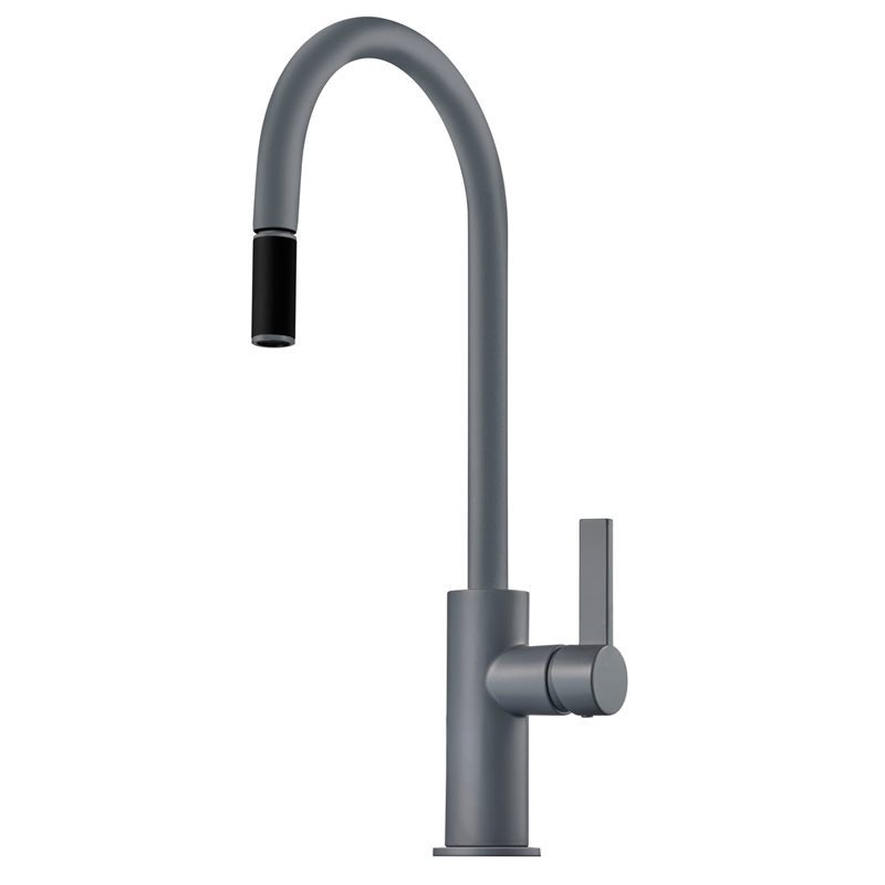 Køkkenarmatur Tapwell Arman ARM185 med udtræk Ascot Grey