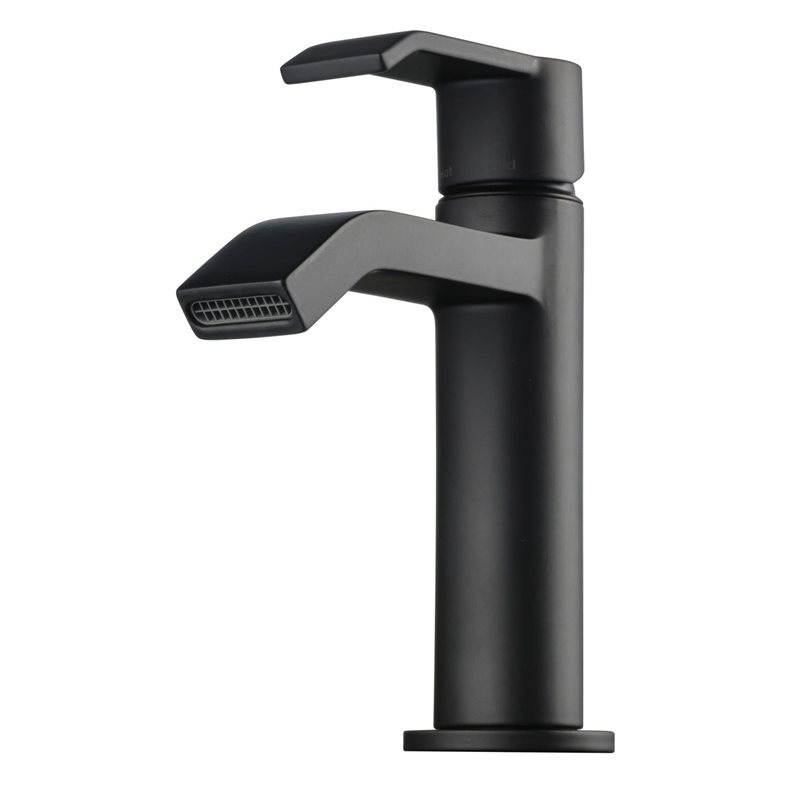 Håndvaskarmatur Tapwell Vicco VIC071 Mat Sort