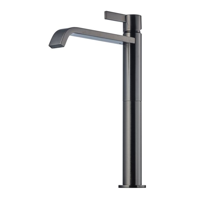Håndvaskarmatur Tapwell ARM081 Høj Model Brushed Black Chrome