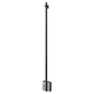 Håndklædetørrer Tapwell TW750-85 Black Chrome