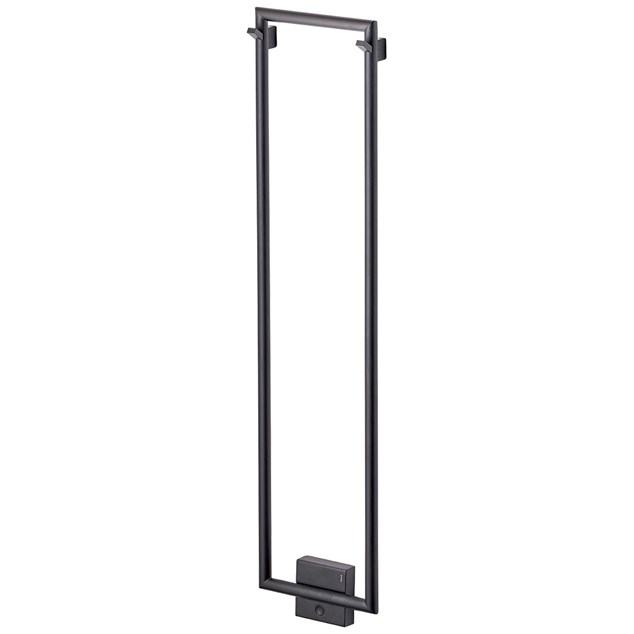 Håndklædetørrer Tapwell TW800-200 Mat Sort