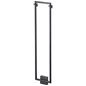 Håndklædetørrer Tapwell TW800-200 Mat Sort