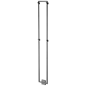 Håndklædetørrer Tapwell TW1500-200 Black Chrome
