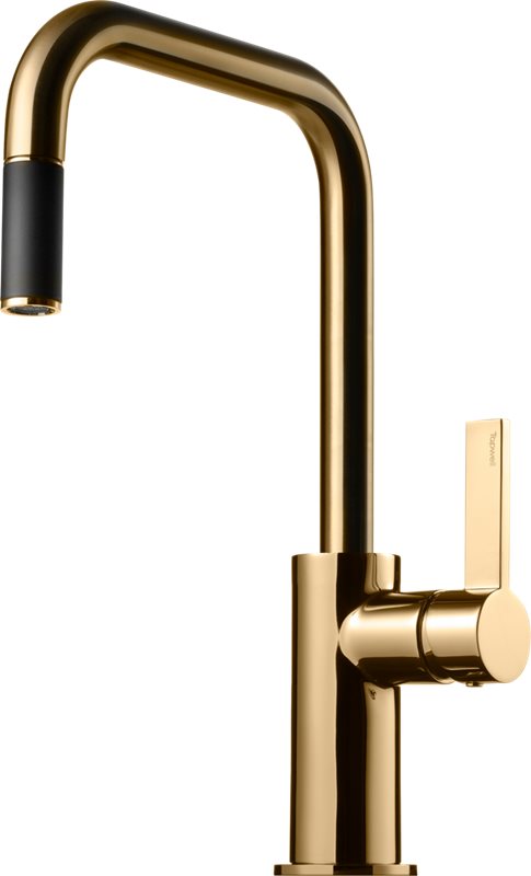 Køkkenarmatur Tapwell ARM577 med udtræk Messing