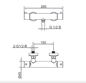 Brusearmatur Scandtap Steel Pleasure 1 Sand