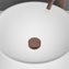 Bundventil Scandtap Steel Pop-up Universal Duo Rust