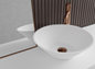 Håndvaskarmatur Scandtap Steel Wave High Amber