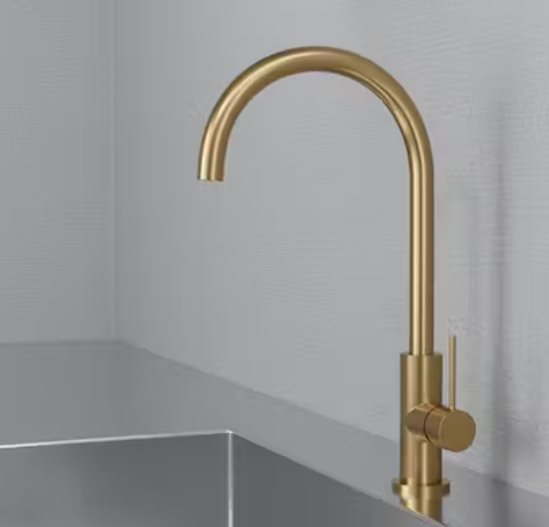 Scandtap Equip køkkenarmatur, børstet messing