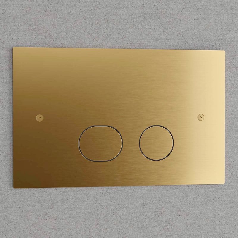 Betjeningsplade Scandtap Steel Style Sand