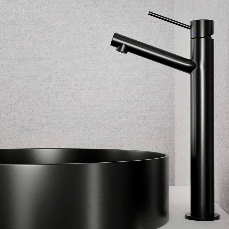 Håndvaskarmatur Scandtap Steel Vector High Shadow