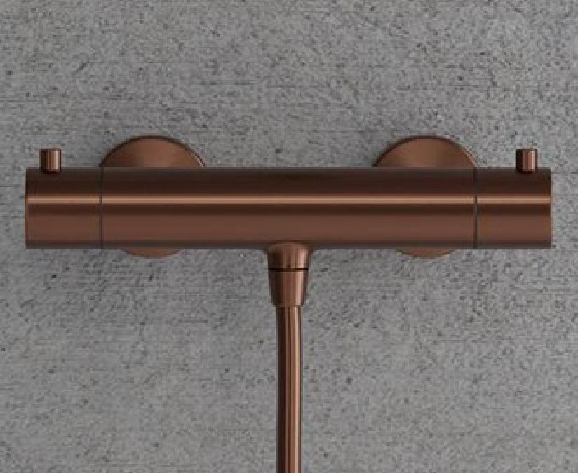 Scandtap Pleasure 1 brusearmatur, børstet kobber