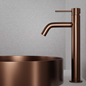 Håndvaskarmatur Scandtap Steel Voyage High Amber