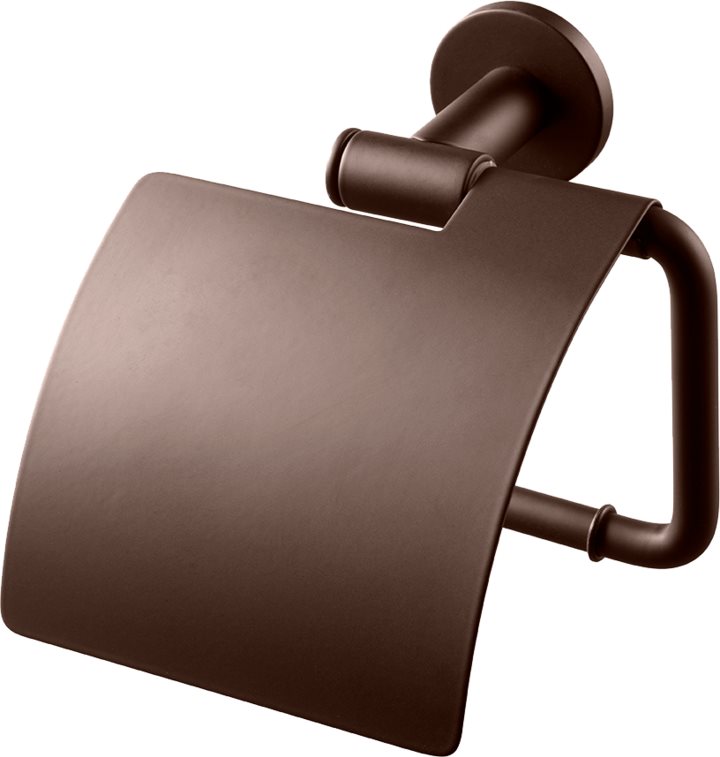 Toiletpapirholder Tapwell TA236 med Låg Bronze