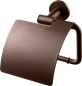 Toiletpapirholder Tapwell TA236 med Låg Bronze