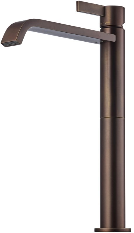 Håndvaskarmatur Tapwell ARM081 Høj Tud Bronze